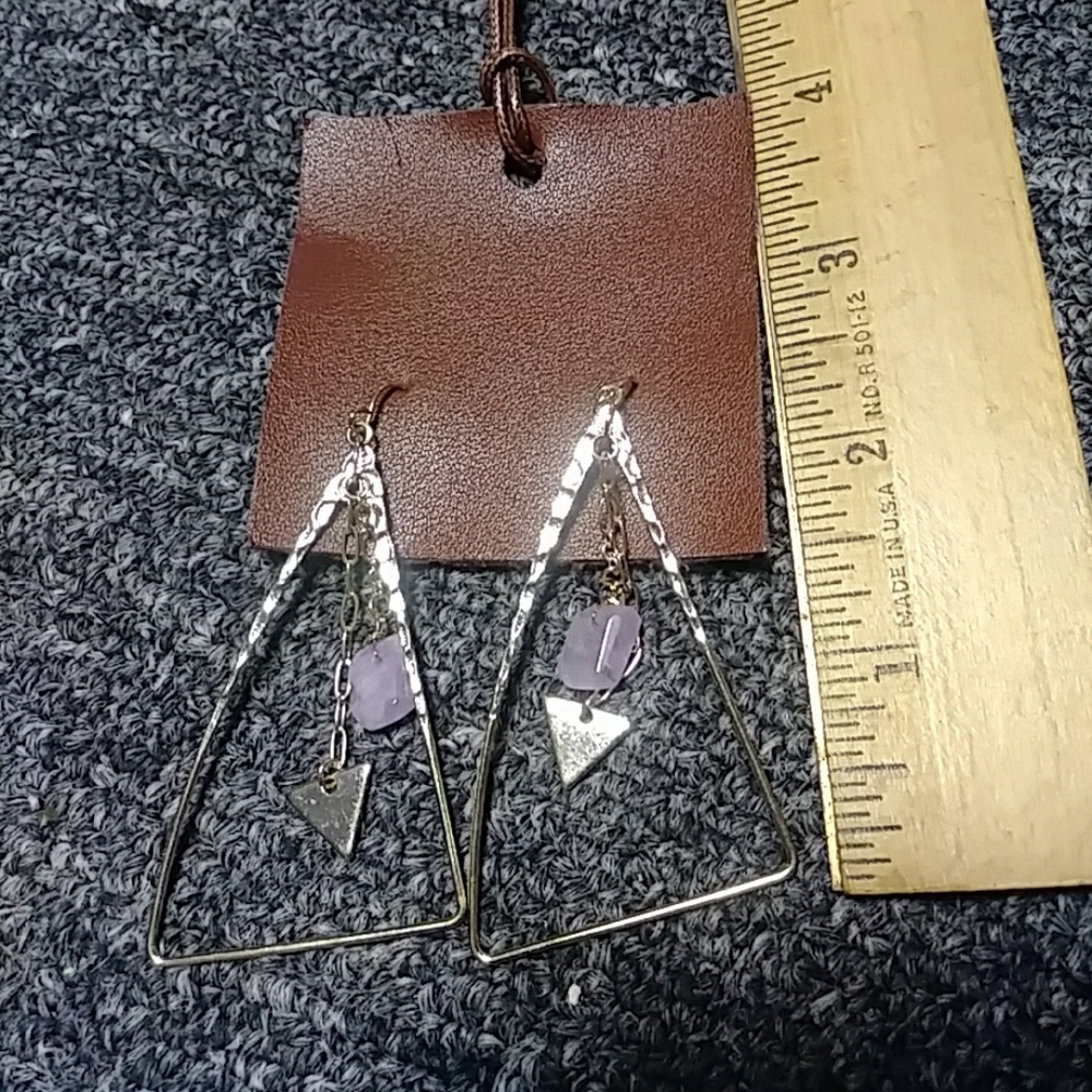 *3 for $30* Triangle Earrings